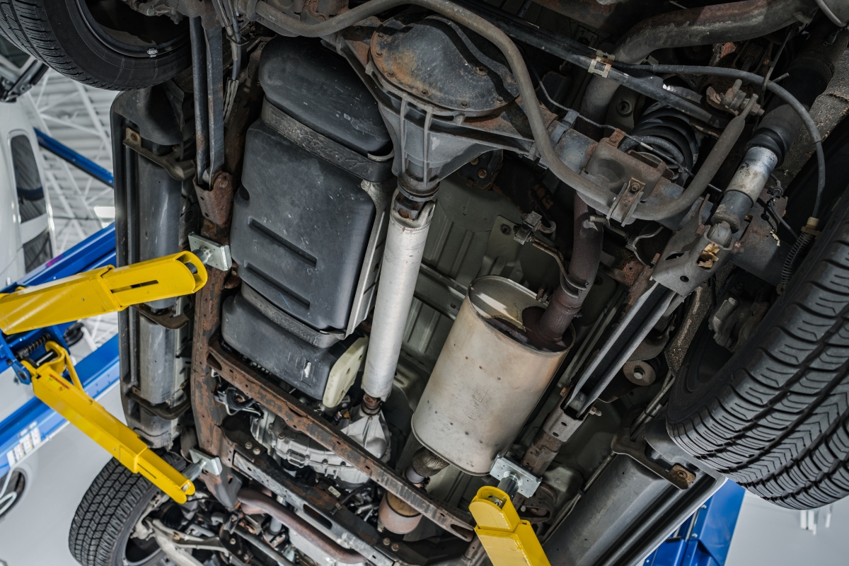 prikaz dpf flitera na automobilu